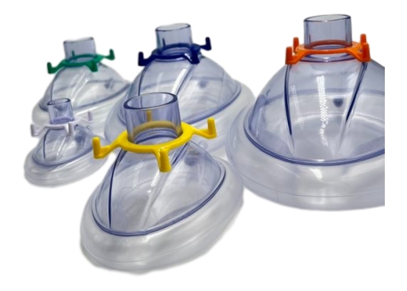 High Quality Trending Product Medical Face Latex Free Pvc Anesthesia Mask