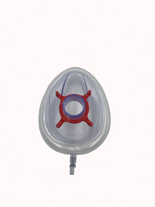 SUNGOOD Medical Supplies PVC One Time Use Anesthesia Mask For Anesthesia Machine