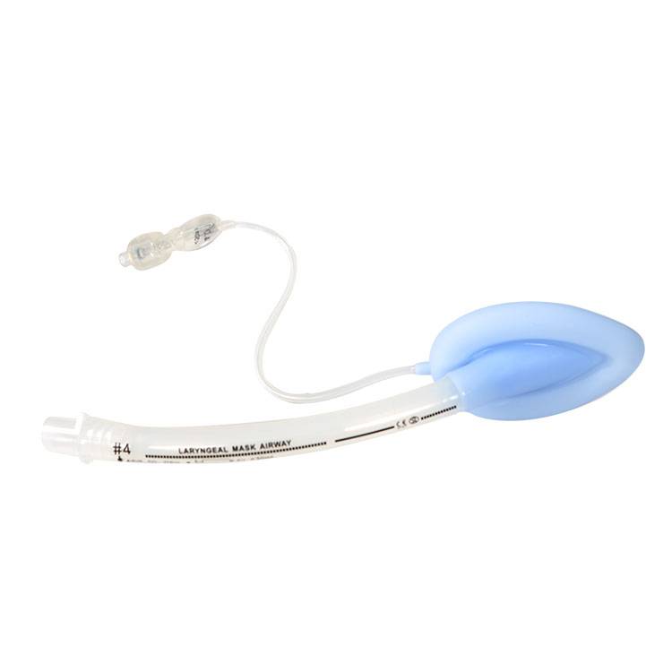 Disposable Anesthesia Non Inflatable Laryngeal Mask Airway Soft Polymer Silicone Paper Material EOS Disinfecting Type