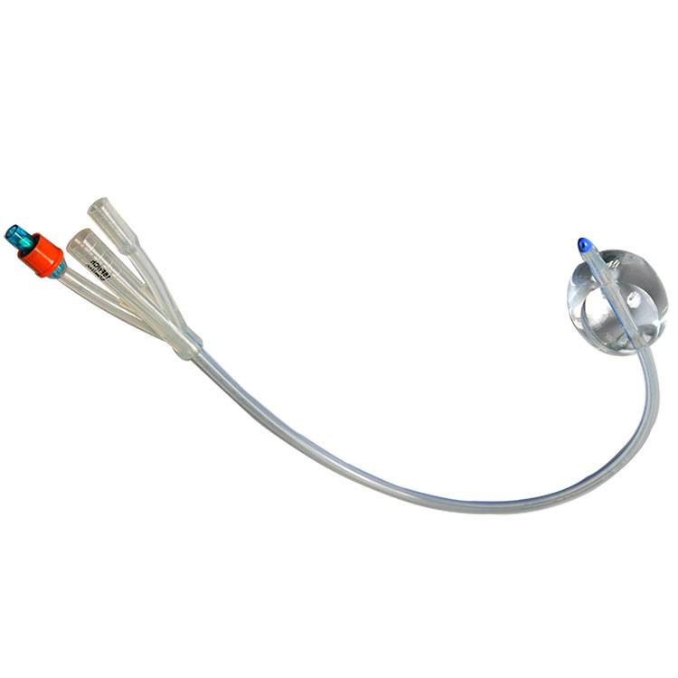 3-Way Silicone Foley Catheter